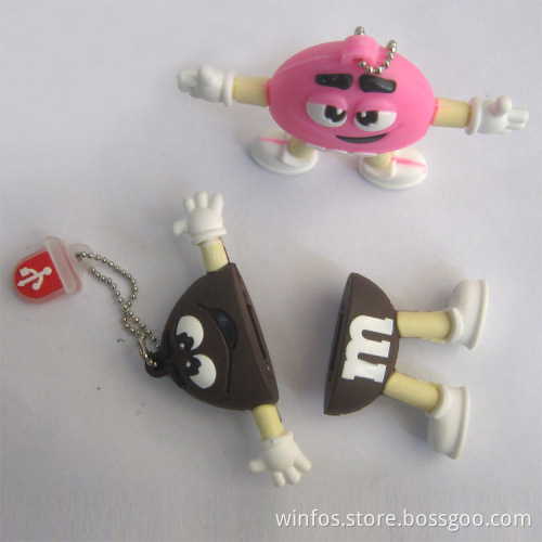 Chocolate Man PVC USB Disk